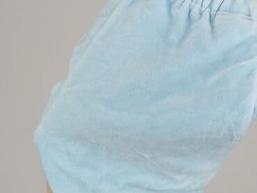 spodnie woskowane jasne: Baby material trousers, 3-6 months, 62-68 cm, condition - Very good — 5