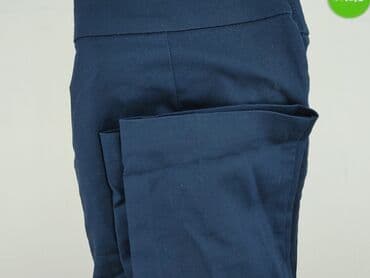 granatowe chinosy damskie: F&F, Spodnie materiałowe damskie, rozmiar XL — 5