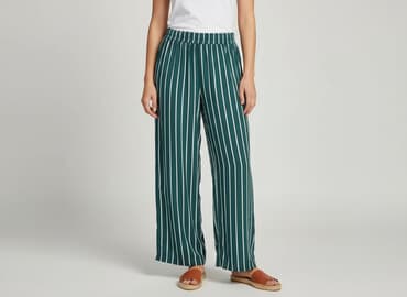 szerokie spodnie pepco: Spodnie materiałowe damskie, rozmiar M — 6