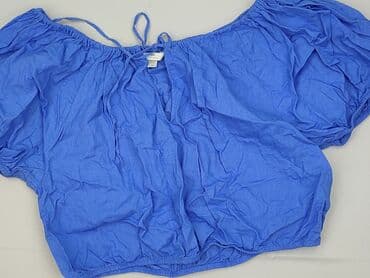 koszula niebieska hm: H&M, Bluzka damska, rozmiar M — 1