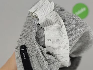 szare krótkie spodenki: Sinsay, Szorty damskie, rozmiar S — 5