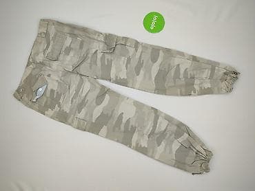 spodnie ala dresy: Spodnie cargo damskie, rozmiar M — 4