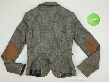 brązowa marynarka damska h m: H&M, Marynarka damska, rozmiar S — 3