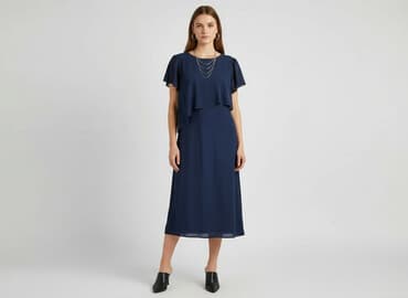 rozkloszowane sukienki midi: Sukienka damska, rozmiar M — 7