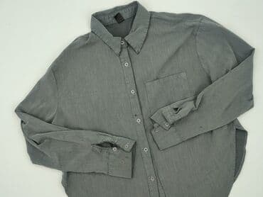 szara bluzki z długim rekawem: Koszula damska, rozmiar 3XL — 1