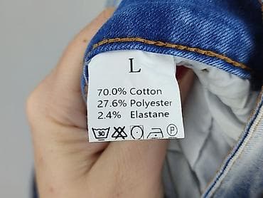 jeans redial: Szorty damskie, rozmiar L — 4