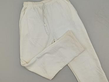 kremowe dresy: Active, Spodnie dresowe damskie, rozmiar M — 1