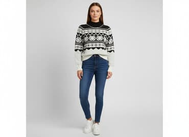 poliamid w swetrze: Bisou's Project, Sweter damski, rozmiar M — 6