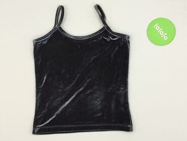 czarne bluzki satynowe: Top damski, rozmiar S — 3