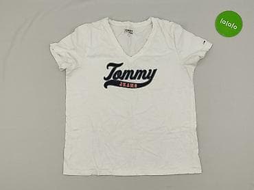 lee s jeans: Tommy Jeans, T-shirt damski, rozmiar M — 2