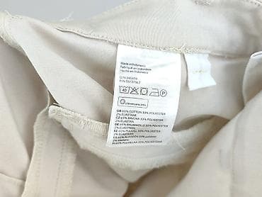 sweatpants brown: H&M, Spodnie materiałowe damskie, rozmiar S — 4
