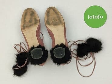 buty z piórami zara: Zara, Balerinki damskie, rozmiar 38 — 4