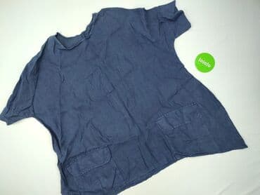 granatowe bluzki: Bluzka damska, rozmiar One size — 2