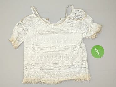 sinsay biale koszulki: Bluzka damska, L — 3