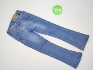 jeans gucci: Spodnie jeansowe, 9 lat, 128/134, stan - Idealny — 3
