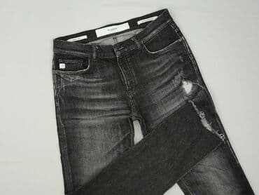 cargo jeans baggy: Jeansy damskie, rozmiar L — 1