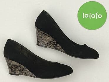 buty na koturnie z futerkiem: Jennyfer, Półbuty damskie, rozmiar 37 — 3