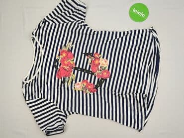 piec lat w paski bluzka w paski swiat: Bluzka damska, rozmiar 2XL — 2