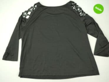 bluzka damska z aplikacją: Bluzka damska, rozmiar 5XL — 5