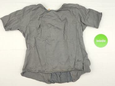 szara bluzka damska: Bluzka damska, rozmiar S — 3
