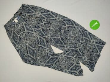 spodnie z szerokimi nogawkami h m: H&M Conscious, Material trousers for women, size XS — 2