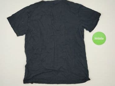 czarne t shirty damskie w serek: IDENTIC, T-shirt damski, rozmiar L — 3