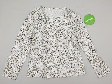 białe luźna bluzki: Bluzka damska, rozmiar L — 2