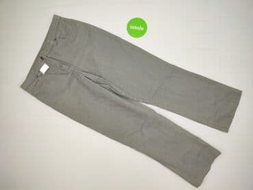 baggy grey jeans: Spodnie materiałowe damskie, rozmiar L — 2