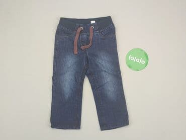kombinezon polarowy lidl: Denim pants, Lupilu, 12-18 months, condition - Very good — 2