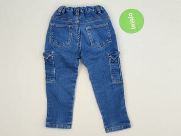 skarpety zielone: Spodnie jeansowe, So cute, 1.5-2 lat, 92, stan - Bardzo dobry — 3