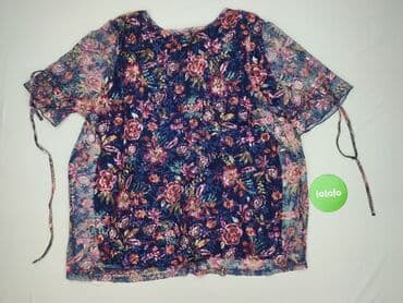 bluzki dla puszystych allegro: Yessica, Жіноча блуза, розмір 4XL — 3