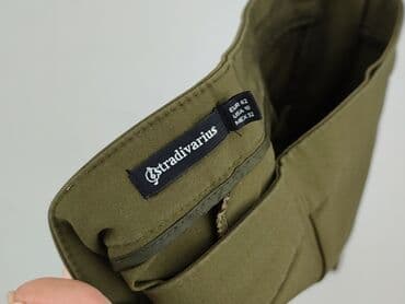 jeansy straight stradivarius: Stradivarius, Spodnie materiałowe damskie, rozmiar XL — 4