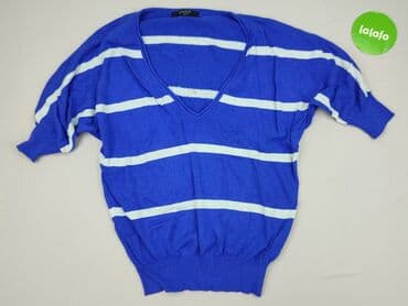 sweter w chmurki reserved: Sweter damski, rozmiar M — 2