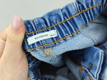 sinsay koszula biała: Spodnie jeansowe, Reserved, 9-12 miesięcy, stan - Idealny — 4