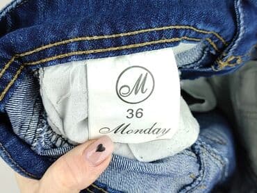 spódniczka dżinsowe z wysokim stanem: Spódnica damska, rozmiar S — 6