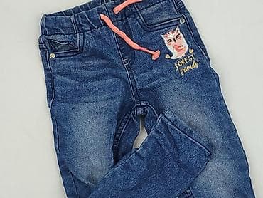 dresy w pepco: Spodnie jeansowe, Kiki & Koko, 3-4 lat, 104, stan - Bardzo dobry — 1