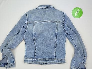 sky bomber: ONLY, Women`s jeans jacket, size S — 3