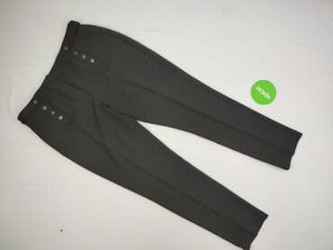 spodnie daysie wysoki stan: F&F, Spodnie materiałowe damskie, M — 2