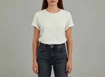 basic t shirty hugo boss: T-shirt damski, rozmiar S — 5