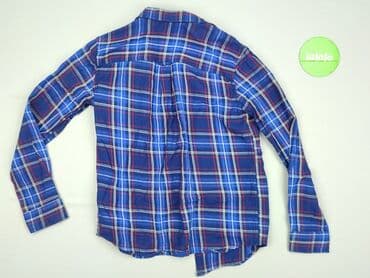 sukienka na wesele 164: Shirt 13 years, condition - Perfect, pattern - Cell, color - Blue — 3