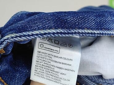 krótkie spodenki damskie z wysokim stanem allegro: Denim, Szorty damskie, S — 5