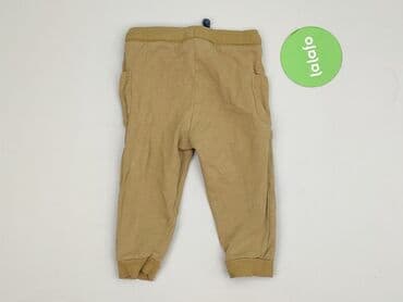 rajstopy czarne z wzorami: Sweatpants, So cute, 12-18 months, condition - Very good — 3