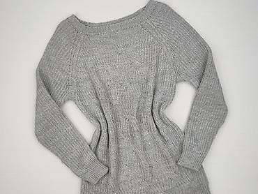 pull and bear bluza szara: Sweter damski, rozmiar S — 1