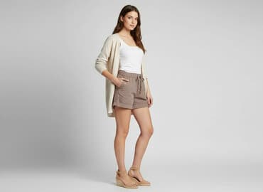 muślinowe szorty mohito: Mohito, Szorty damskie, rozmiar 2XS — 8