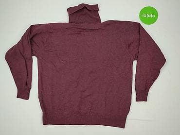 sweter bordo: Golf damski, rozmiar 2XL — 3