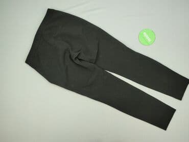 srebrny top h m: H&M, Spodnie materiałowe damskie, M — 3