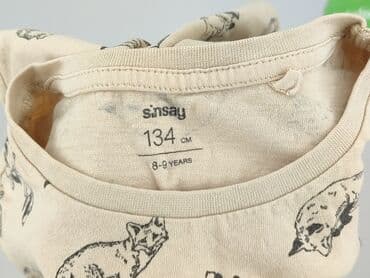 rajstopy do złotej sukienki: Sweatshirt, Sinsay, 9 years, 128-134 cm, condition - Very good — 4