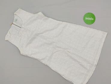 sukienka biała z czarnymi wstawkami: Sukienka damska, rozmiar M — 2