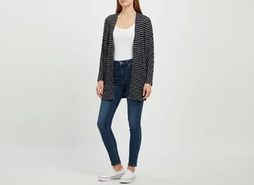 only sweter w paski: Atmosphere, Kardigan damski, rozmiar S — 6