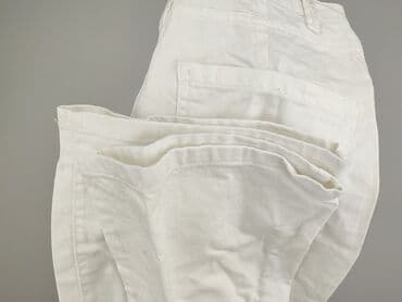 szerokie spodnie jeansowe bershka: Bershka, Jeansy damskie, rozmiar L — 5